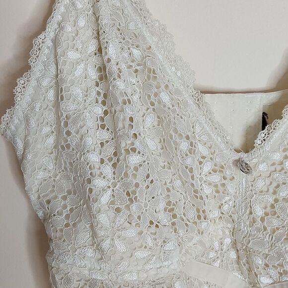 Adriano Goldscmied lace bodysuit sz. S/M - Picture 2 of 6